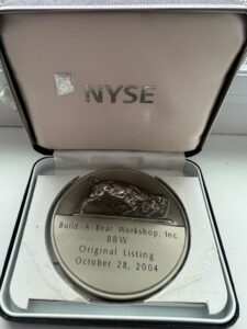 NYSE trading list coin for BBW